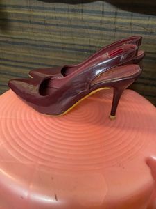 Burgundy Heels