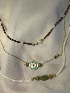 Layered Beaded Necklace Set