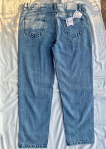 High Waist New With Tag Mom Fit Denim Jeans