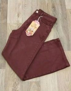 HIGH WAIST STRAIGHT BROWN JEAN 🟤🤎