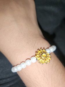 Beaded Sunflower Bracelets