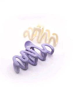(2 Piece Combo)Trendy Korean Claw Clip For Hair ✨.