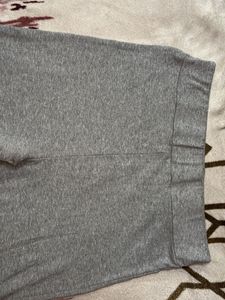 Gray Leggings with Cutouts