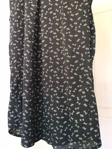 Bow Print Sleeveless Blouse