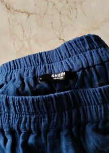 Blue Shirt &amp; Shorts Set