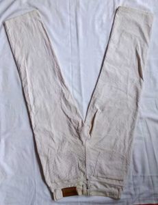 Off White Casual Fit Corduroy