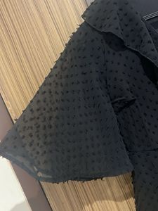 Chic Black Wrap Dress