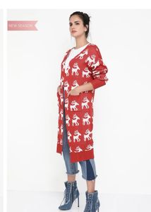 Reindeer Cardigan - Festive &amp; Cozy