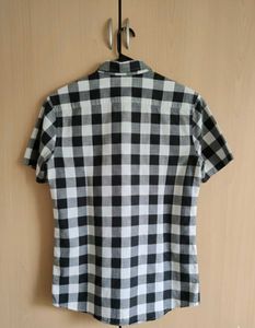 Checked Short Sleeve Shirt
