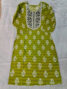 Cotton Kurta Pant Dupatta Set New