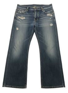 Distressed Denim Jeans