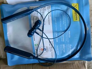 Troops Wireless Neckband Earphones - Blue