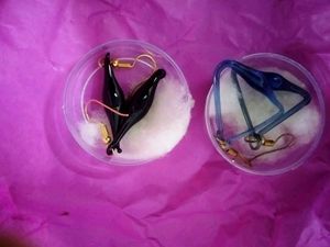 Unique Geometric Glass Earrings
