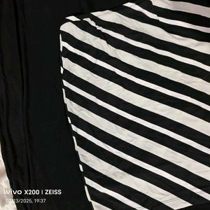 I. Striped Ethnic Skirt