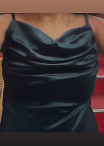 One Piece Dress with Velvet Fabric, Green Dresses