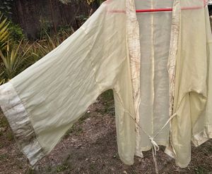 Sheer Kimono Style Cover-Up