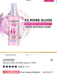 Loreal Paris Glycolic Hair Gloss