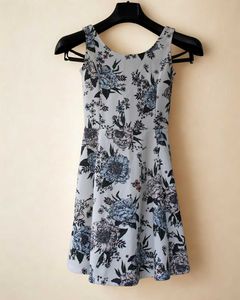Floral Print Skater  Dress