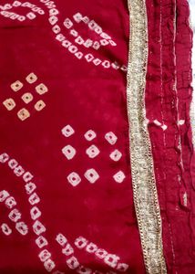 Cotton Bandhani Dupatta Combo
