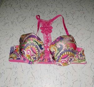Paisley Print Bra 2pic