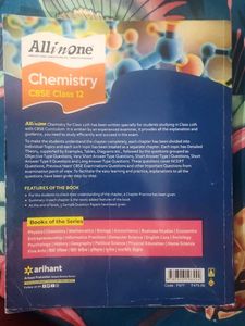 All In One Chemistry CBSE Class 12