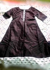 Elegant Black Kurta