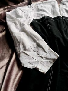 Two-Tone Mini Dress
