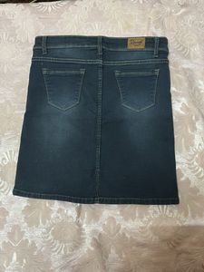 Denim Mini Skirt