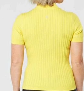 Women Ribbed Strecthable Knotted Top