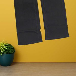 women Black Straight Jeans size 24 (O-62)