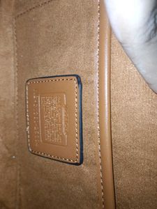 Coach Coated Canvas Signature Shoulder Bag