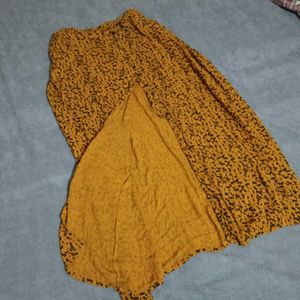 Animal Print Maxi Skirt