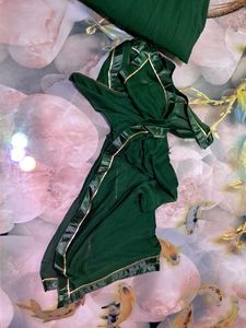 Green Party Gown