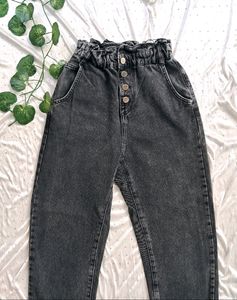 Zara Paperbag Mom Jeans (22-28)