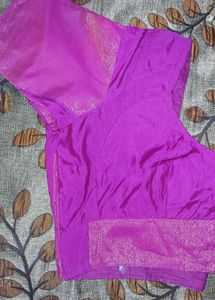 Pink Silk Blend Blouse