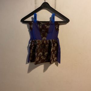 Cute Handmade Elephant Print Dress