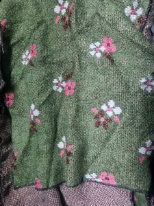 Floral Green Cardigan 1