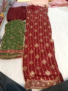 Maroon Salwar Kameez