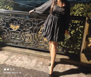 Fit & Flair Black Dress