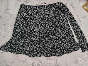 Floral Mini Skirt