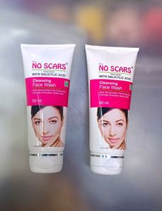 NO SCARS Cleansing Face Wash. Brand New. Pack Of 2