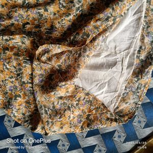 Floral Print Mini Dress