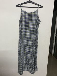 Plaid Slip Dress