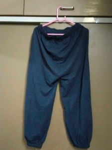 Comfy Solid Blue Track Pants