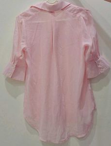Pink Bell Sleeves Top