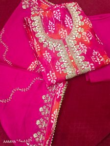 Modal Print Suit / Unstitched