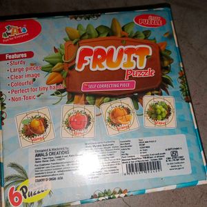 Kids&#39; 6-Piece Puzzle Bundle- 4 Sets + 1gift inside