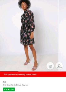 Westside mall Floral Print Dress