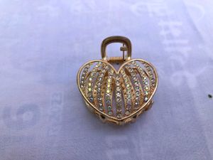 Golden Heart Hair Clutcher Combo Pack of 4