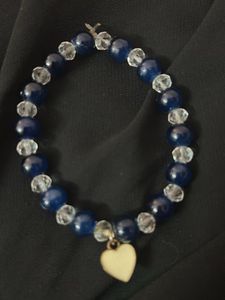 Beaded Heart Bracelet